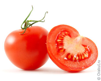 Ver tomates rojos en un sueño.